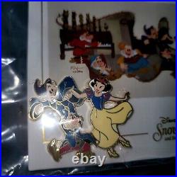 Disney D23 Expo 2022 Snow White 85th Anniversary Evil Queen Apple LE 3 Pin Set