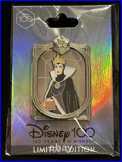 Disney DEC Cast Exclusive Snow White Evil Queen Celebrating 100 Years Pin
