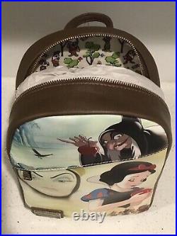 Disney DEC Loungefly Snow White & the Seven Dwarfs Evil Queen Backpack LE 600