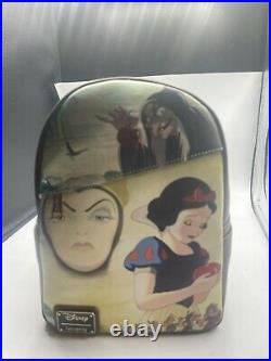 Disney DEC Snow White Loungefly LE 600 Mini Backpack Evil Queen Old Hag