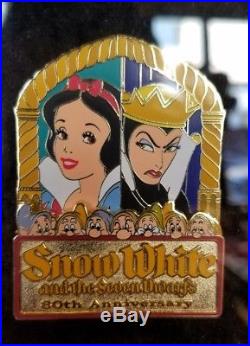 Disney DSSH Snow White Evil Queen Dopey 80th Anniversary Surprise pin LE 200