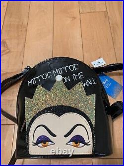 Disney, Danielle Nicole, Snow White Evil Queen Mirror, Mirror glitter Backpack