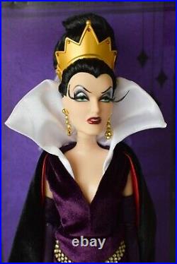 Disney Designer Figure Snow White EVIL QUEEN Villains Doll Limited Edition NEW