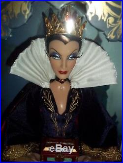 Disney Designer Snow white L/E Evil Queen Doll-NIB