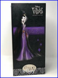 Disney Designer Villain Collection Evil Queen Doll LE Ltd. Ed. 04010/13,000 NEW