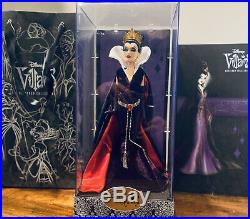 Disney Designer Villains Evil Queen Doll Limited Edition 3502/13000 NIB With Cert