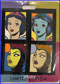 Disney Destination D23 Snow White and Evil Queen Art Pin, LE 250, WDI, MOG