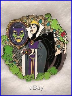 Disney Deviant Masterpiece LE 50 Fantasy Pin Snow White EVIL QUEEN & OLD HAG