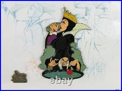 Disney Disneyland Pin Set Evil Queen / Hag Animation Sketch Snow White