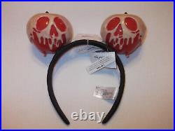 Disney Disneyland Poison Apple Mickey Ears Snow White Evil Queen Headband Glow