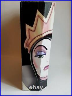 Disney Doll Evil Queen Vintage Doll Villains Wicked Queen Doll NIB BOX AS IS