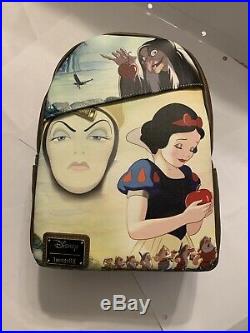 Disney Employee Center DEC Loungefly Snow White Evil Queen Backpack LE 600