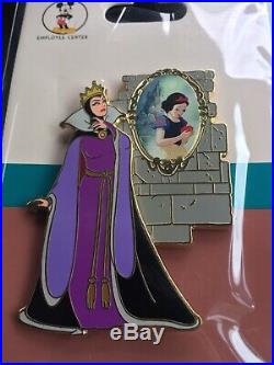 Disney Employee Center DEC Villain Pin LE250 Snow White Evil Queen Heroine