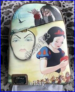 Disney Employee Center Loungefly Snow White Evil Queen Backpack LE 600 NIB