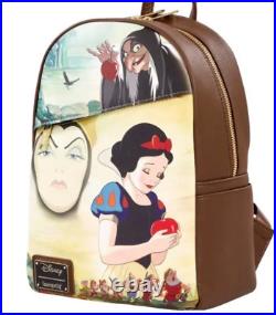 Disney Employee DEC Loungefly Snow White Evil Queen Hag Mini Backpack LE 600 NWT