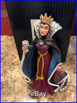 Disney Enesco Couture de Force Snow White Evil Queen Statue 4031539 Retired New