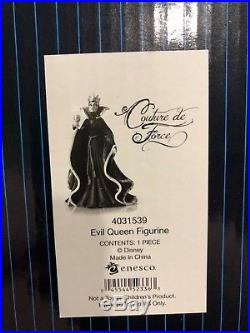 Disney Enesco Couture de Force Snow White Evil Queen Statue 4031539 Retired New