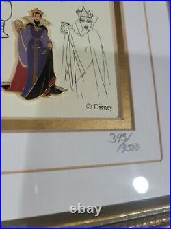 Disney Evil Queen Model Sheet Pin Collector Set