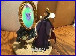 Disney Evil Queen Snow White LE to only 2500 Multi Color Mirror Rare Piece