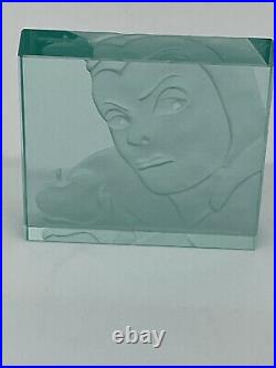 Disney Evil Queen Snow White Seven Dwarfs Robert Guenther Etched Glass 209/ 1000
