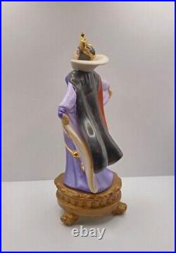 Disney Evil Queen Villian Snow White Figurine On Footed Base