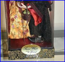 Disney Fairytale Designer Limited Edition Snow White & Evil Queen Hag Doll /#1