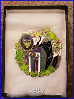 Disney Fantasy Pin Deviant Masterpiece Pin Snow White EVIL QUEEN & OLD HAG LE 50
