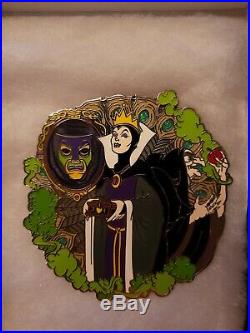 Disney Fantasy Pin Deviant Masterpiece Pin Snow White EVIL QUEEN & OLD HAG LE 50