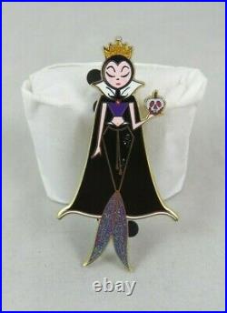 Disney Fantasy Pin Evil Queen Snow White Villain Mermaid Halfyashy