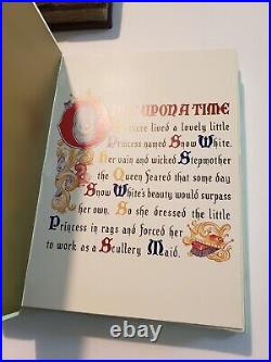 Disney Gallery Replica Treasure book Box Set! Evil Queen, Snow White, Cinderella