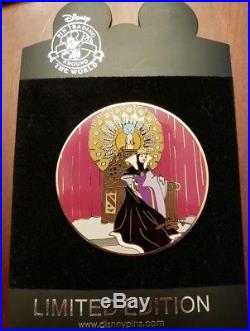 Disney Gomes Evil Queen pin Elisabete Rare Snow White LE 100 Auctions