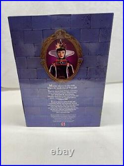 Disney Great Villains Collection Evil Queen From Snow White Barbie 18626 MINT