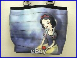Disney Harvey's Good vs Evil Seatbelt Bag Snow White Evil Queen EXCELLENT