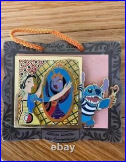 Disney Jumbo Pin Snow White Evil Queen Stitch Mirror Limited Edition 900