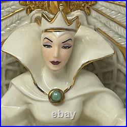 Disney Lenox Court Of The Wicked (Evil) Queen Snow White Villain Throne No Box