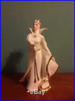 Disney Lenox Snow White EVIL QUEEN Empress Of Evil MINT CONDITION SEE PHOTOS