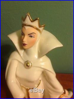 Disney Lenox Snow White EVIL QUEEN Empress Of Evil MINT CONDITION SEE PHOTOS