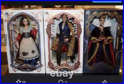 Disney Limited Edition 17 Dolls Set Snow White, Prince & Evil Queen New Art Of
