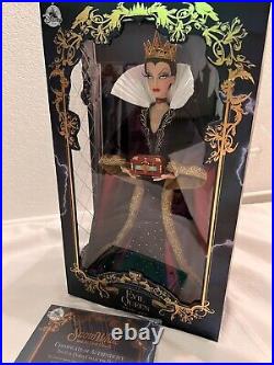Disney Limited Edition Snow White Evil Queen Doll 17