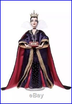 Disney Limited Edition Snow White The Evil Queen 17 Doll NRFB! Mint