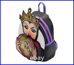 Disney Loungefly Backpack Snow White Evil Queen Villain Scene (with APPLE!) RARE