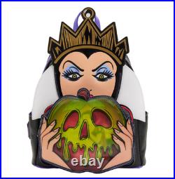 Disney Loungefly Backpack Snow White Evil Queen Villain Scene (with APPLE!) RARE