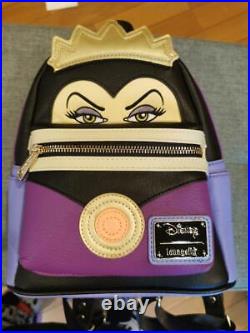 Disney Loungefly Evil Queen Faux Leather Mini Backpack Snow White