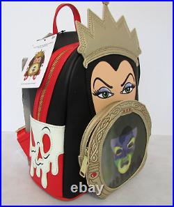 Disney Loungefly Evil Queen Snow White Mini Backpack 2021 Funkon Funko NWT