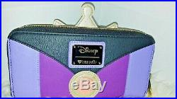 Disney Loungefly Snow White Evil Queen Mini Backpack & Wallet Set NWT