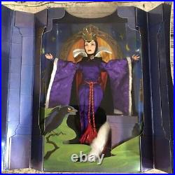 Disney Mattel 1998 Snow White's Evil Queen Doll Great Villains Collection w/Box