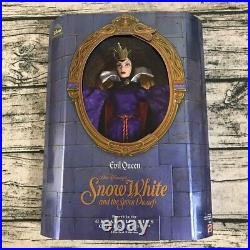 Disney Mattel 1998 Snow White's Evil Queen Doll Great Villains Collection w/Box