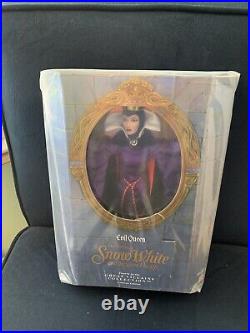 Disney Mattel Snow White Evil Queen Limited Edition Villains 2 Doll Set