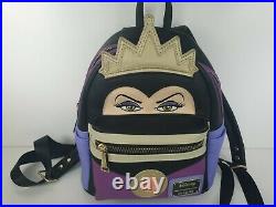 Disney NEW Loungefly Mini Backpack Evil Queen from Snow White RARE HTF No Tags