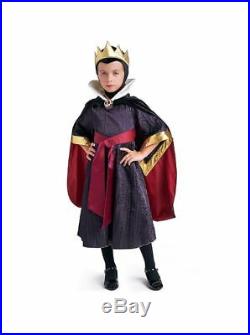 Disney NWT Snow White's Evil Queen Costume with headpiece 7/8 7 8 NEW